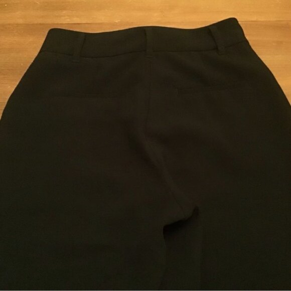 NWOT Aritzia Wilfred High-waisted pleated crepe pants black - Picture 6 of 8